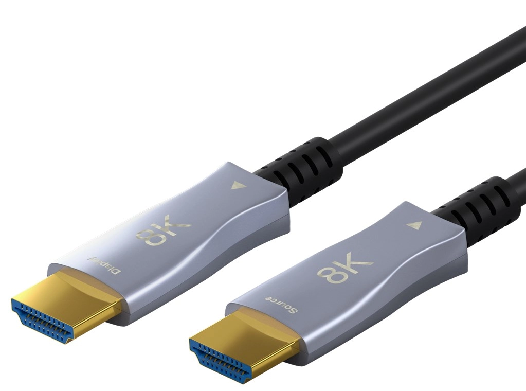 Optisk hybrid ultrahøjhastigheds HDMI™-kabel med Ethernet